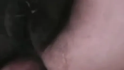 wife serving anal