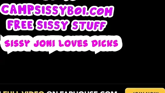 Sissy Joni mit bildunterschriften liebt schwänze