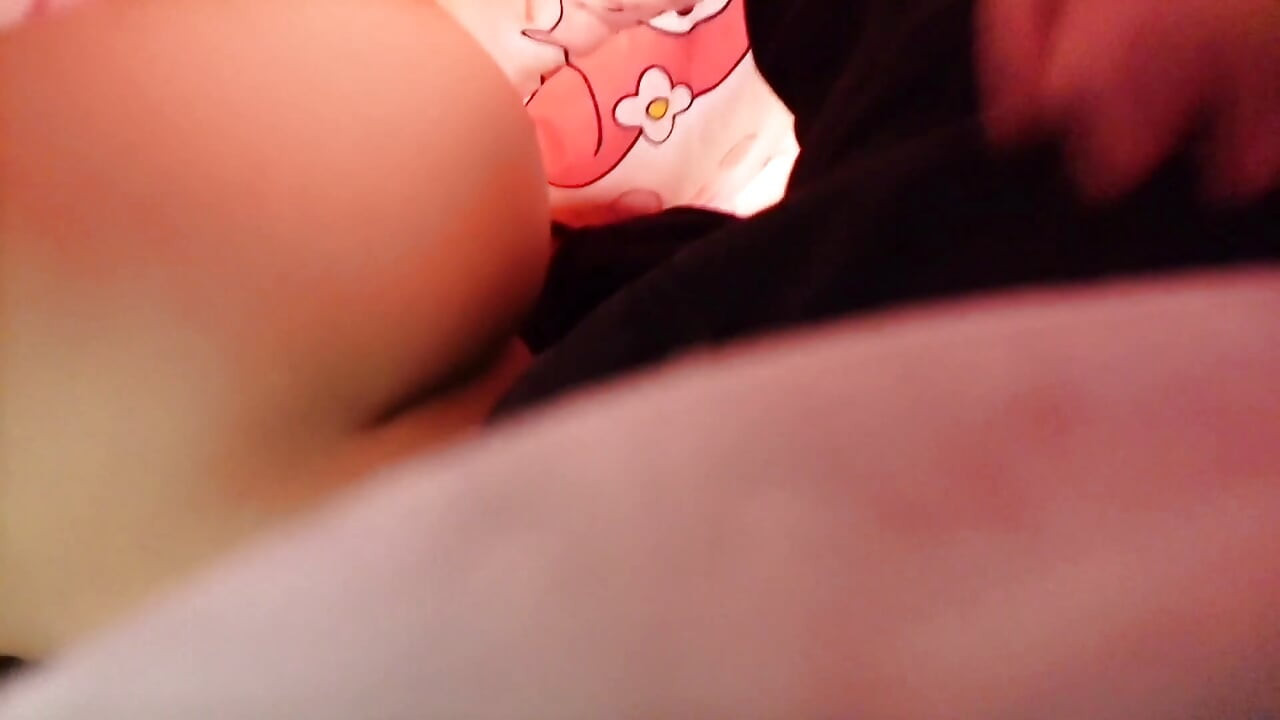 I stay up late with my stepsister and fuck her under the covers