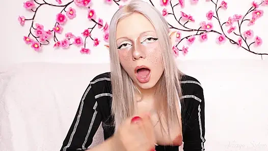 Divulya-sweet ağzını - büyük!