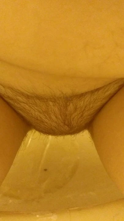 peeing in the bathroom sink