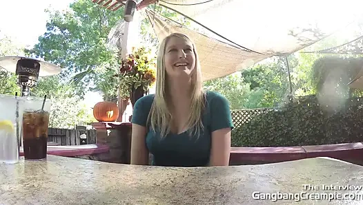 Sommer interview vor ihrem blowbang