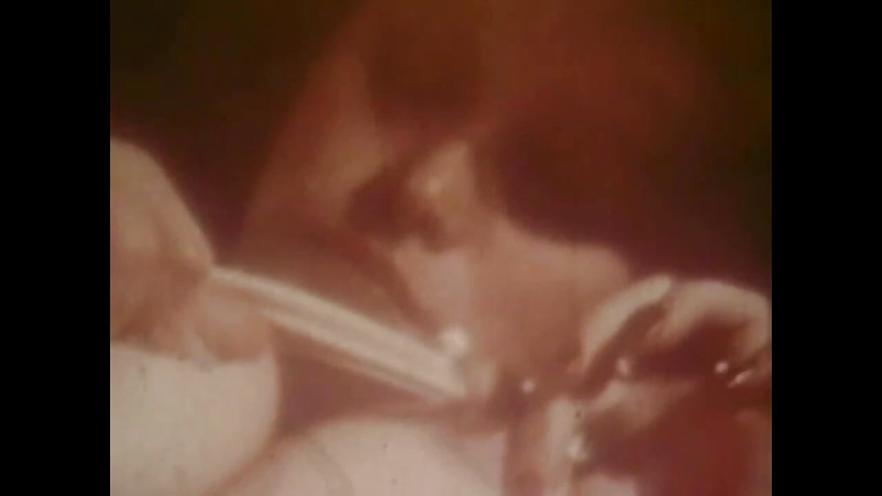 Stunning Vintage Solo Sex for a Hot Babe with Huge Boobs Fingering Her Hairy Pussy