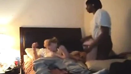 Black Homemade 3some