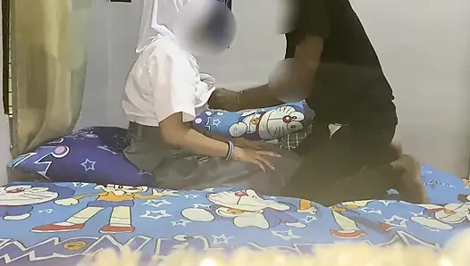 Fuck step sister before going to school
