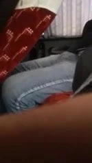 Str8 daddy bulge in bus
