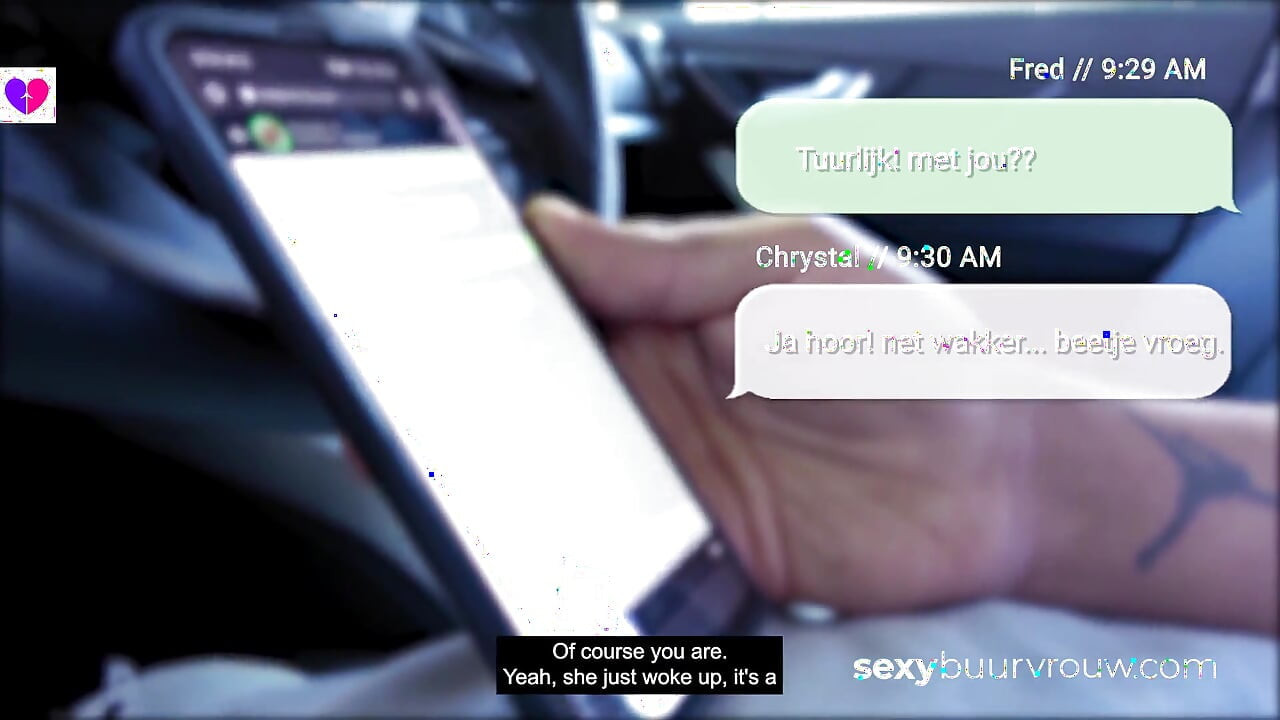 Interracial: Black guy fucks teen in his car (Holland porn)