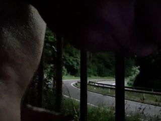 Orgasm on roadside