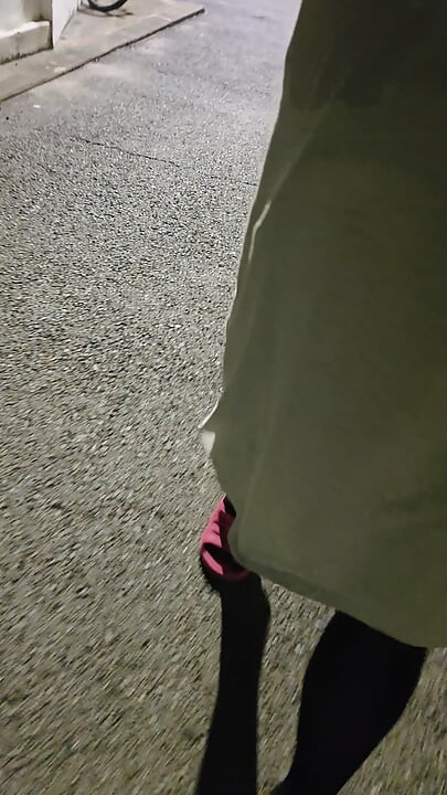 Exibição pública com collants