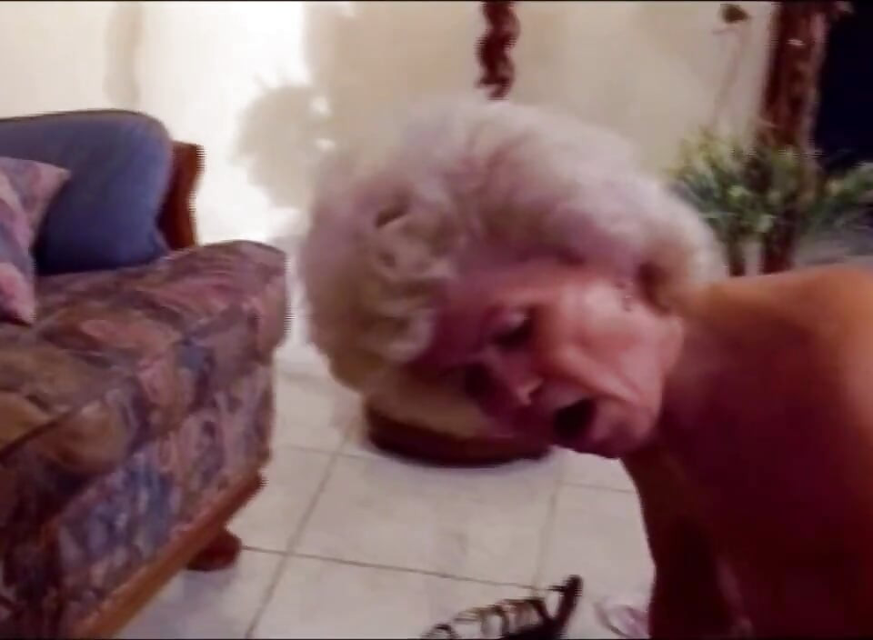 Dirty Old Slut Begs for Face Fuck