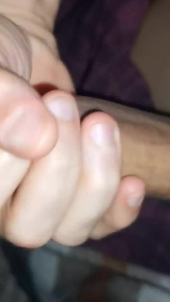 Unforgettable moment from "Big juicy cock almost cums"