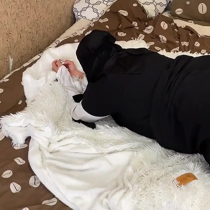 Sperma på arabiska MILF's tights