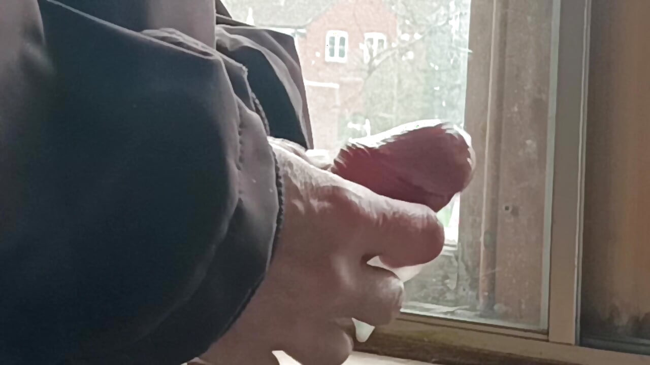 Masturbating and Cumming by the Window at Friend's House - Rockardglans