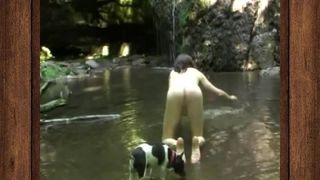 裸体访问斯蒂芬斯瀑布