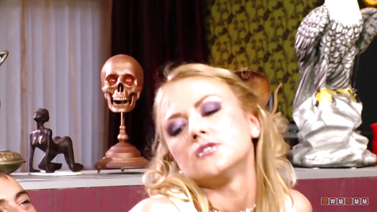 Hot blonde babe gets banged by her boss