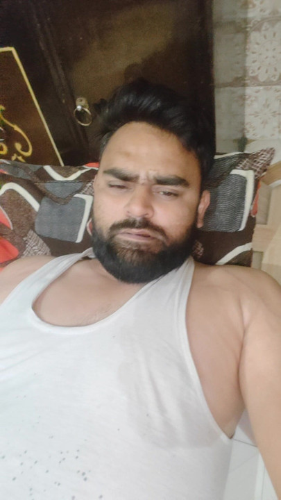 Indian man playing with dick