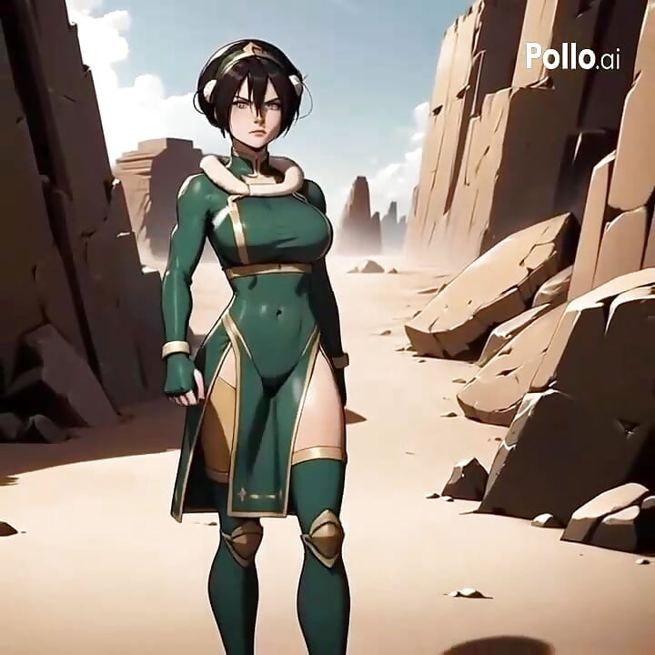 AI 생성 TophFuta 양식 아바타 마지막 공기 벤더 사막 섹스