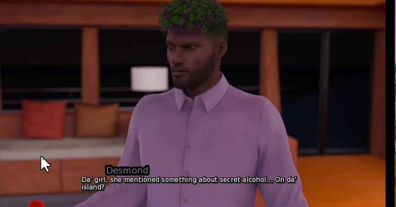 Lewd island s2 ep2, getting teased.