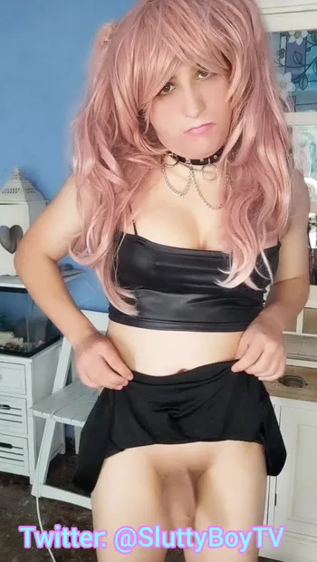 Do i look like a pretty girl,daddy?Femboy