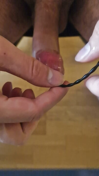 Dick Sounding with Silicone Urethra Dilators