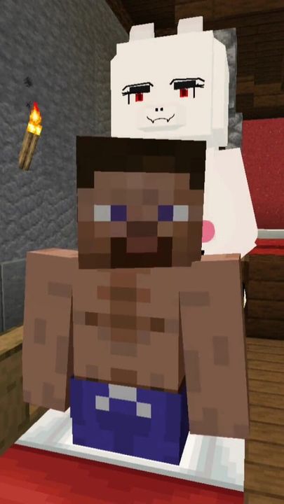 Captivating moment from "Minecraft Jenny Mod Toriel is horny and is ready to fuck and suck"