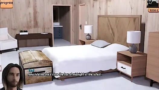 Motel oyunu (ntr route) ateşli evli kadın bir adamla sikişmeyi hayal ediyor