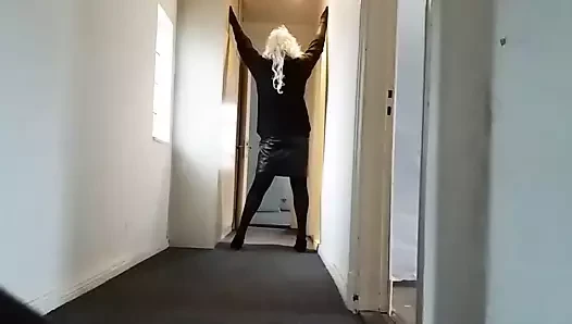 Videoda ilk kez travesti crossdresser