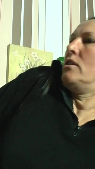 GERMAN PORN CHUBBY MILFS RIDE A HUGE COCK ON THE CHAIR IN | Clip 1