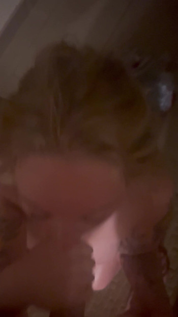 This Blonde Whore get Fucked Hard by Daddy in the Mirror of her Hotel Room on her Honeymoon.