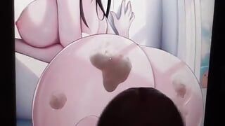 Anime-mädchen bukkake-sop-hommage