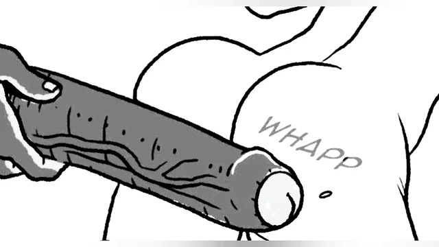 spanking the length of my black cock