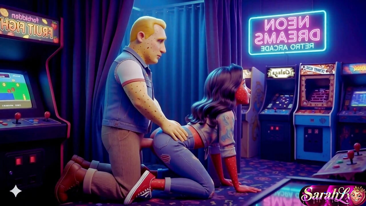 Arcade Night Romance - AI Hentai ASMR