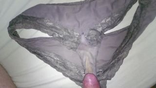 Dirty panty cumshot 