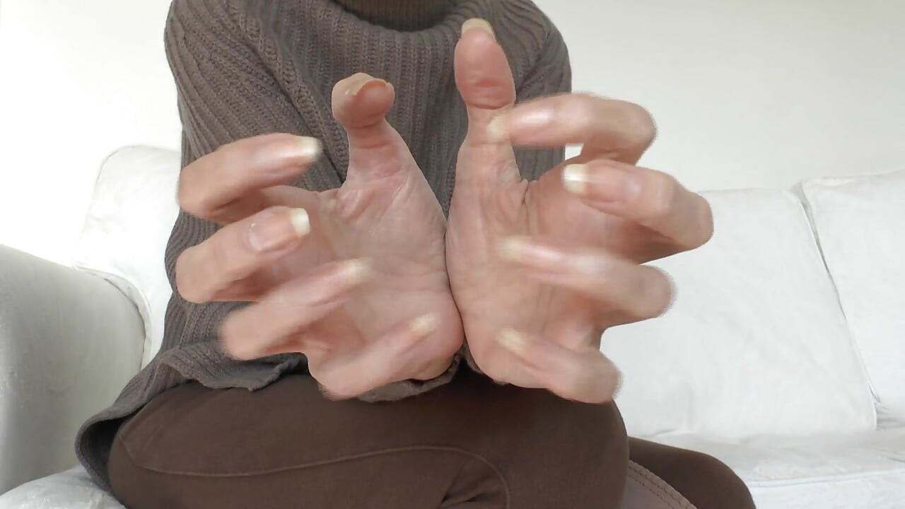 Prirodni dugi nokti, srednji prsti i drkanje prstima, JOI, lady victoria valente