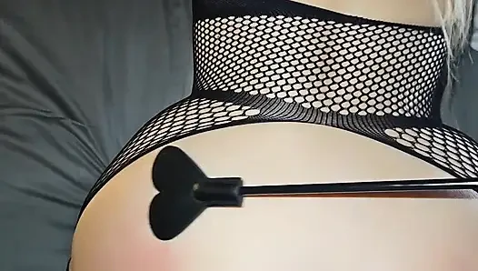 Hotblondygirl punished, fucked doggystyle and hard spanking
