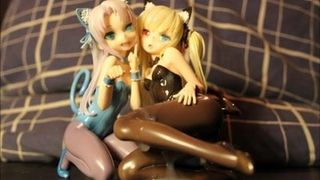 Kobato & Maria figure bukkake