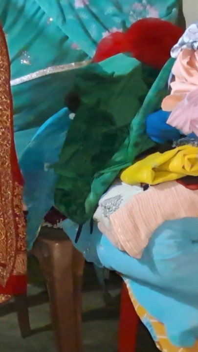 Powerful moment from "Bihari Village Bhabhi ki Saath romance dress change in Home"