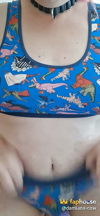 Dinosaur Girl Has New Underwear!
