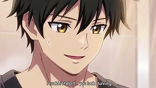 Stepbrother watch stepsister while she is taking shower 3D Anime