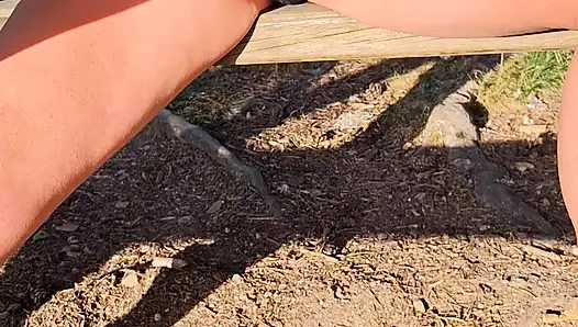 I film under her skirt