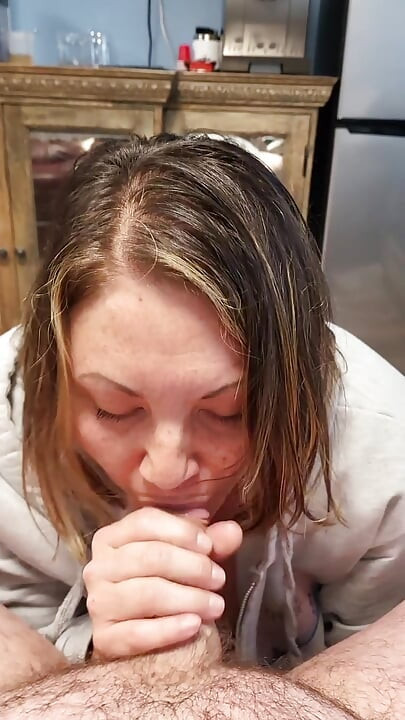 Works so hard for the cum beautiful passionate sexy milf loves cum and cumming cums again and again sucking his cock so good