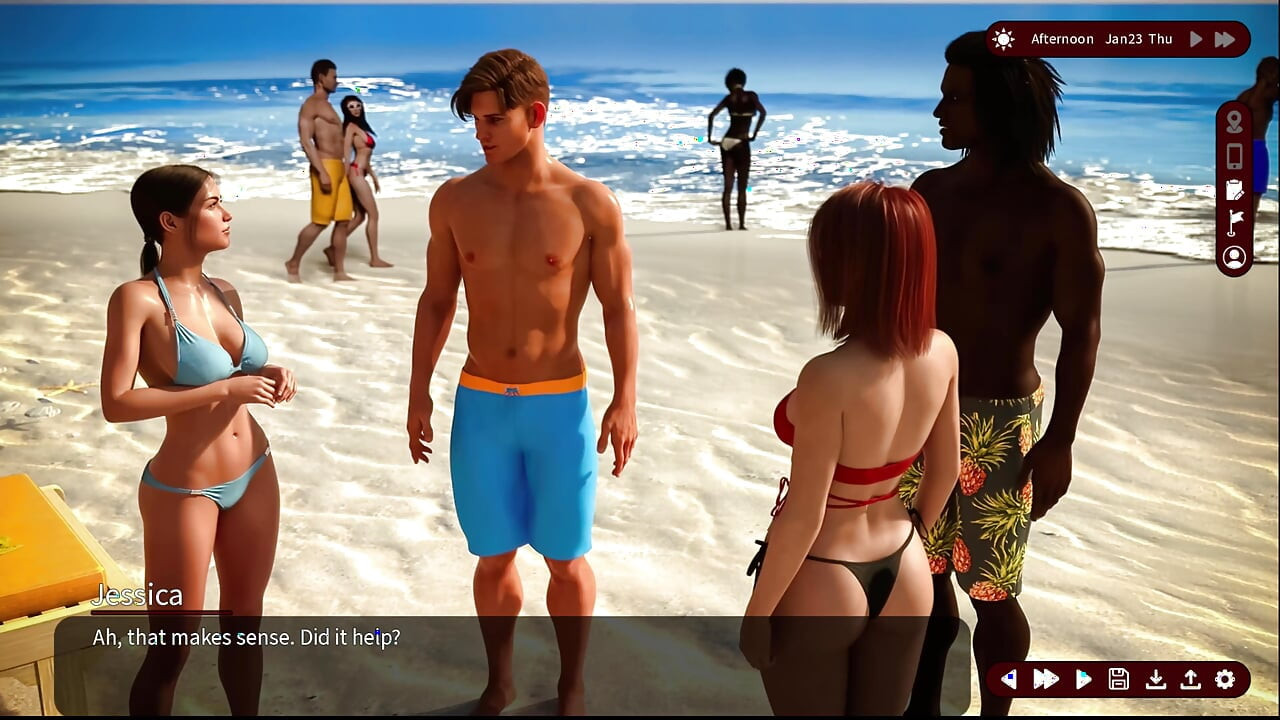 Whispers of Desire 17 She Received Massages From Two People