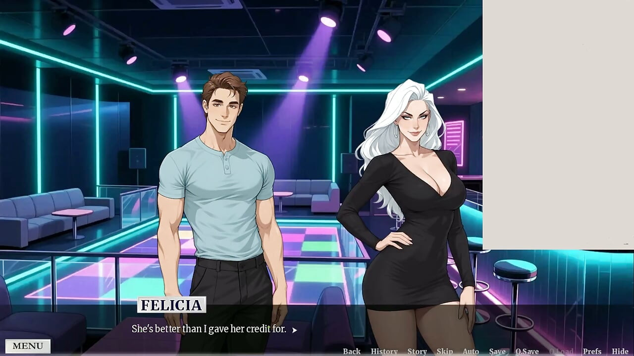 With Great Pleasure #12 - Animated Ai XXX Game - a Hot Foot Job with a MILF