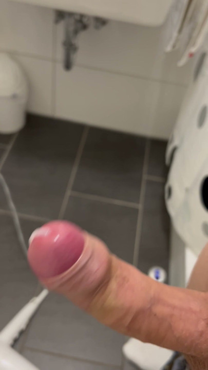 Cumming before work