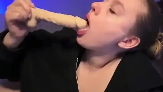 Глубокая глотка и окончание Крупным планом