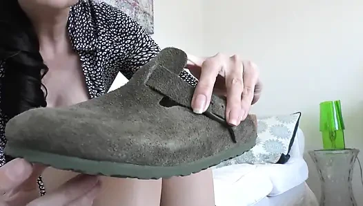 If You Don't Do Your Stable Boy Chores Properly, I'll Fuck Your Cock with My Slippers!