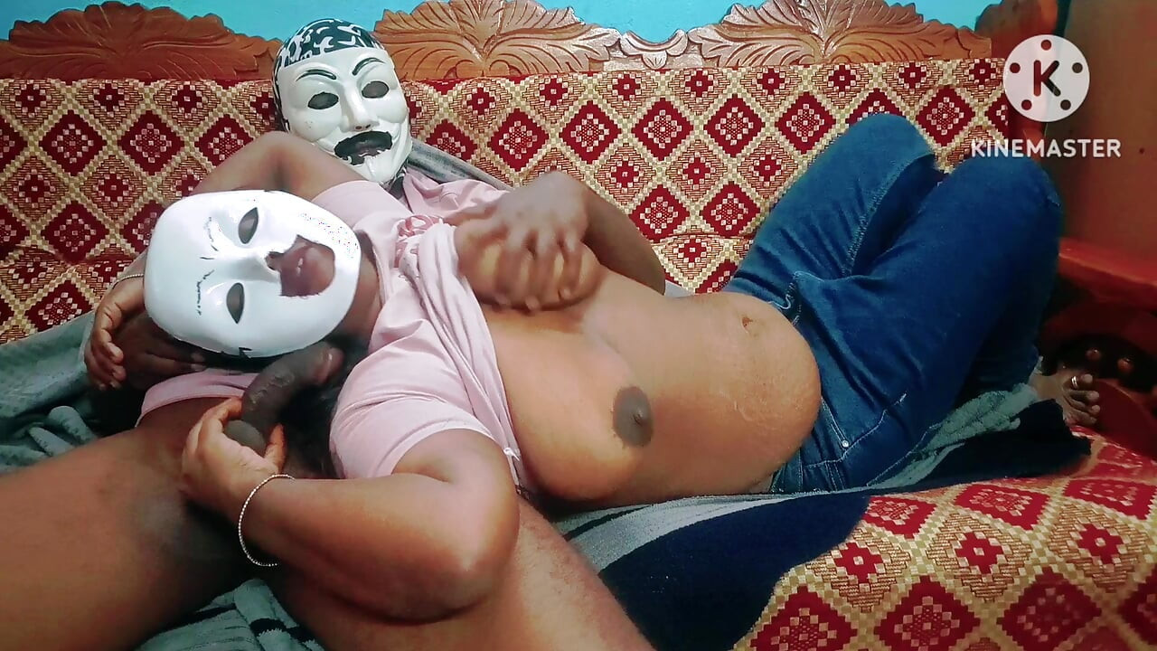 Horny Step Sister Unable to Control Her Lust and Blow Her Step Brother Then Let Him Fuck - Tamil Audio with Real Loud Moaning