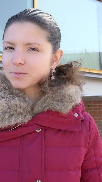 Must-share moment from "GERMAN SCOUT - Extrem Skinny Teen Gina talk to Fuck at Cast"
