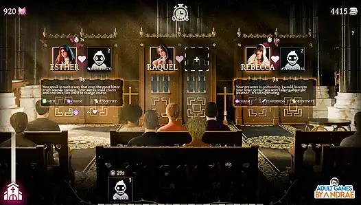Stepsisters in Sin Gameplay Part 5 - Lust Gets Closer to Esther