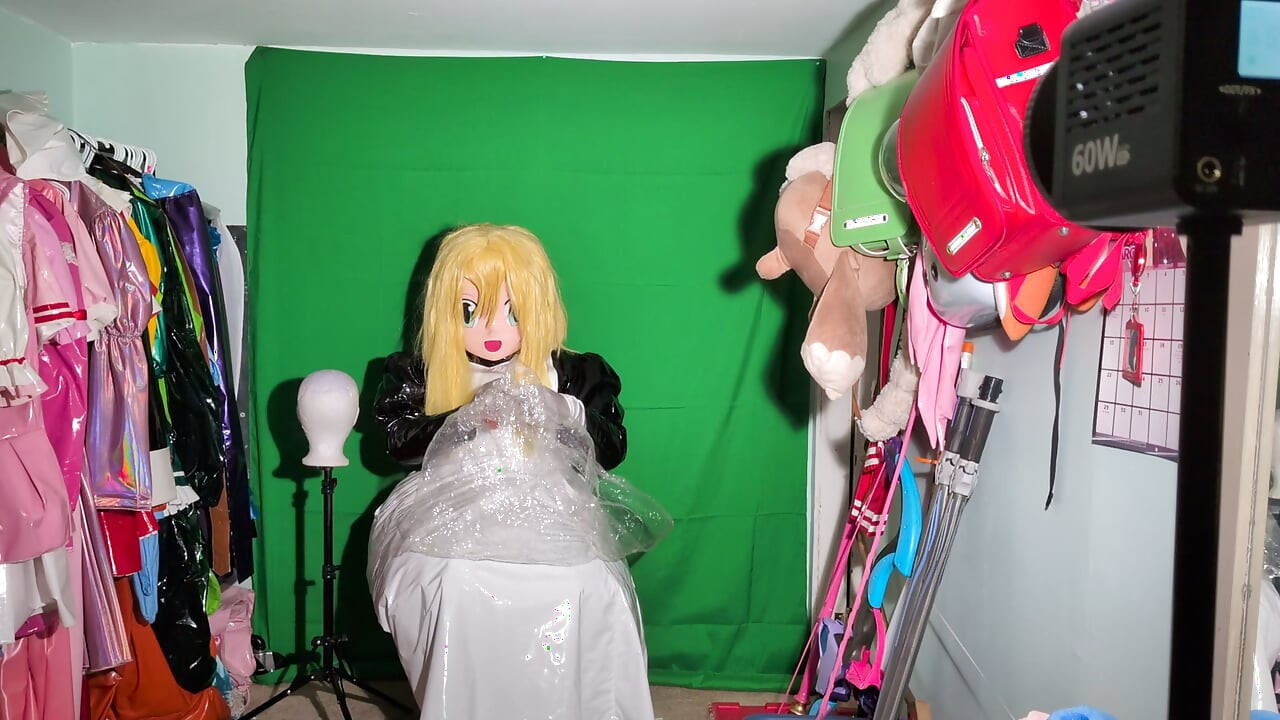 Kigurumi Maid Assorted Breathplay Games With Bags